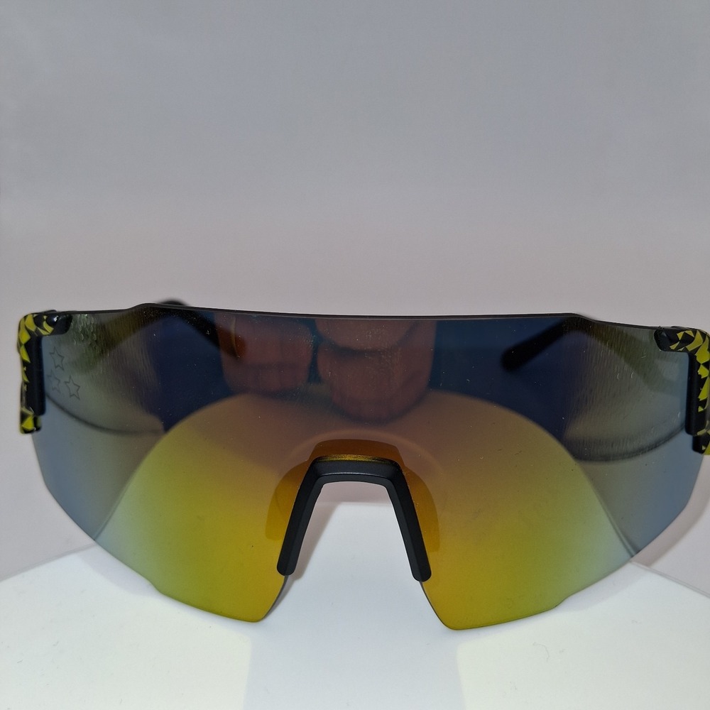 ZENNI YELLOW / BLACK SPORTS SUNGLASSES